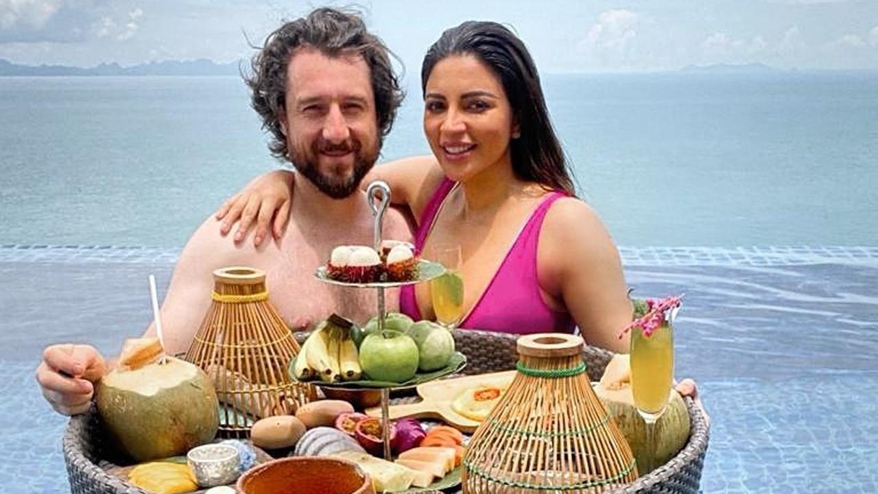 Shama Sikander and James Milliron fly to Thailand for their honeymoon